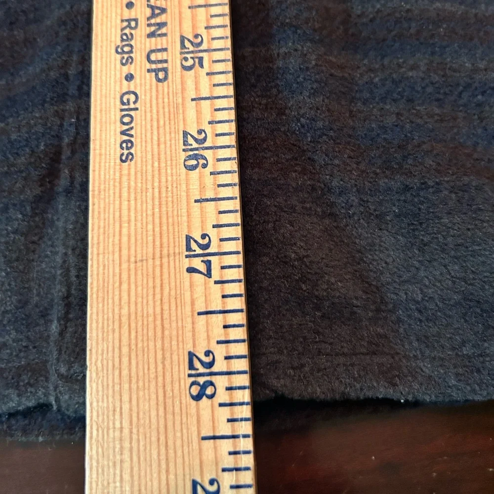 Billabong striped Fleece Button Down Hoodie Lightweight Shirt Jacket Mens size M